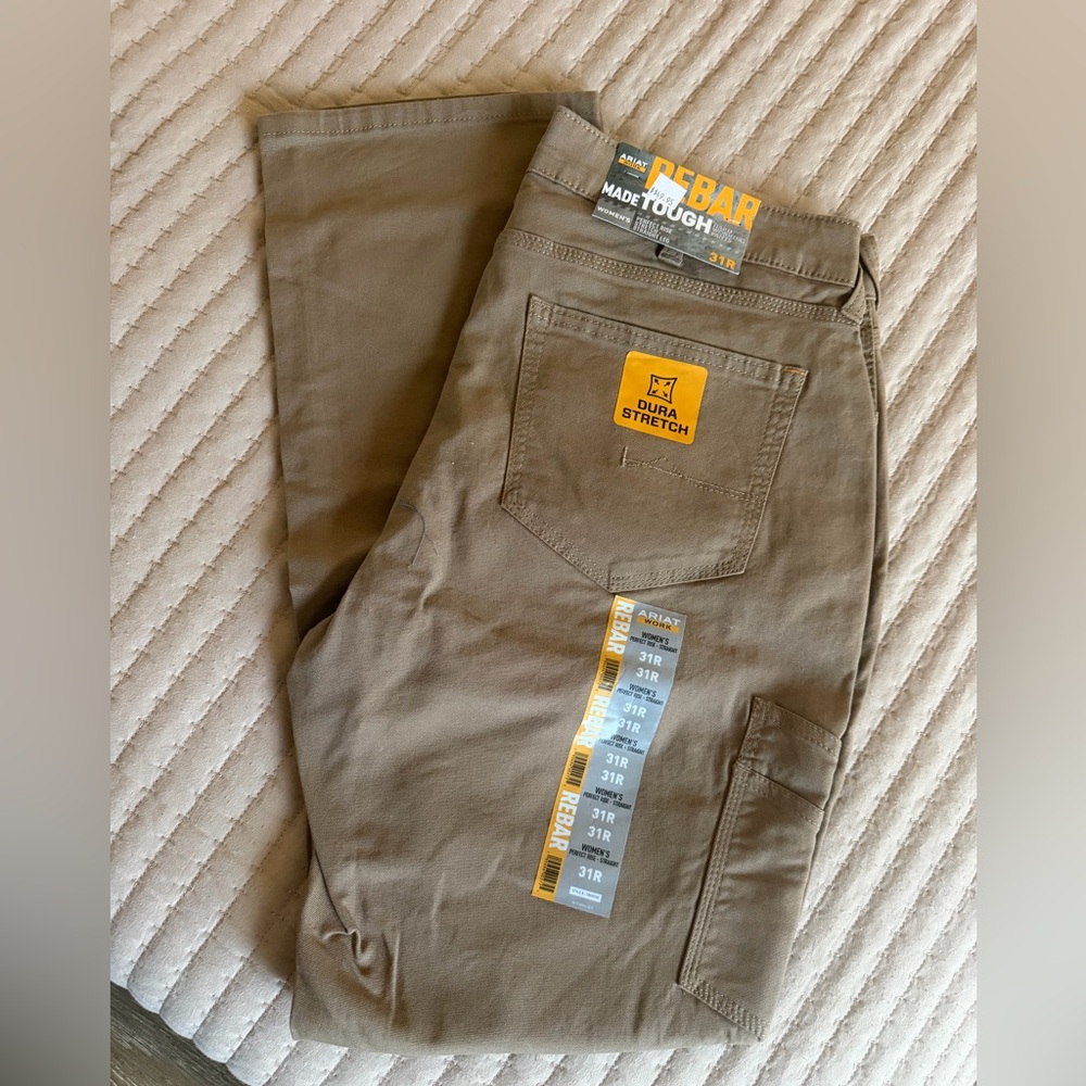 Ariat Women's Straight Leg working pants - Brown